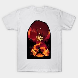 Fire Elements Avatar T-Shirt